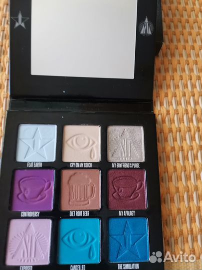Палетка Jeffrey Star Controversy mini бу оригинал