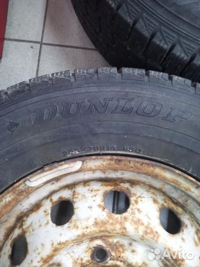 205/70 R15 Dunlop Winter Maxx Зима Штампованные R1