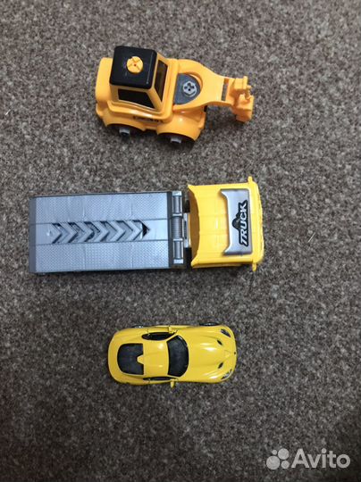 Машинки игрушки пакет