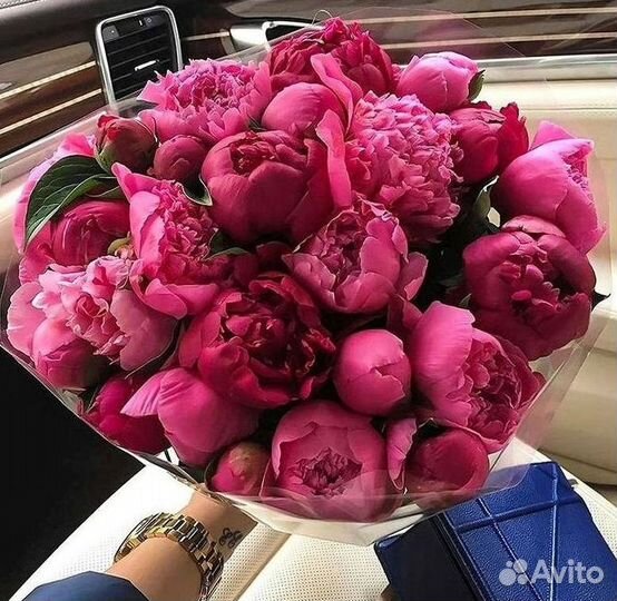 Пионы Букет пионов