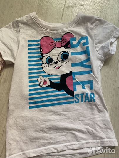 Футболки для девочки 98