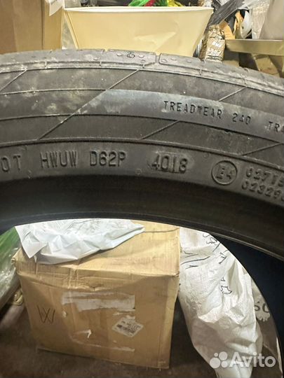 Continental SportContact 285/40 R22 и 325/35 R22 106Y