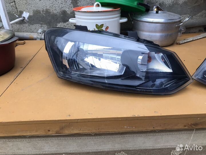 Фары на volkswagen polo