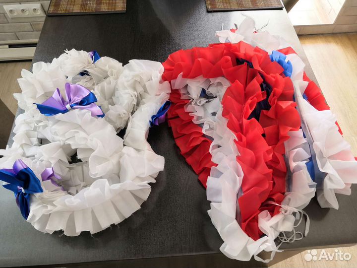 Свадебные ленты для украшения машин