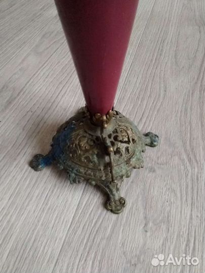 Подсвечник бронза старинный