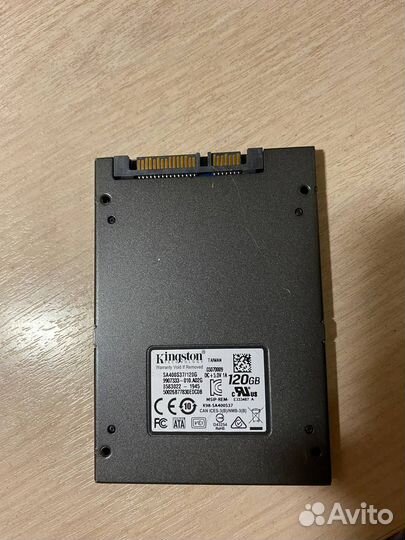 Твердотельный накопитель Kingston A400 SA400S37/12