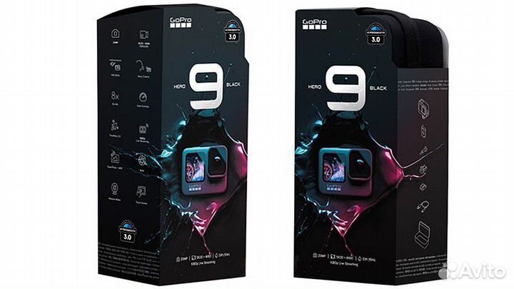 Gopro hero 9 Black +стекла3шт