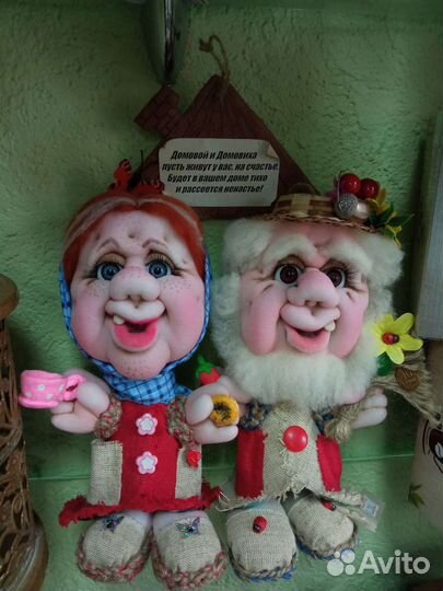 Куклы ручной работы. Оберег для дома