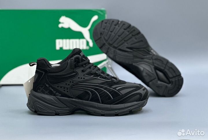 Puma кроссовки зима с мехом