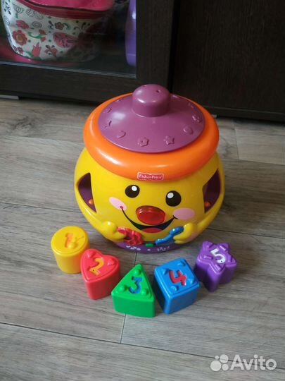 Развивающая игрушка сортер Волшебный горшочек