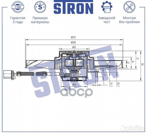 Вентилятор охлаждения двигателя, volkswagen Golf