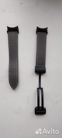 Ремешок для часов кожаный 20 мм