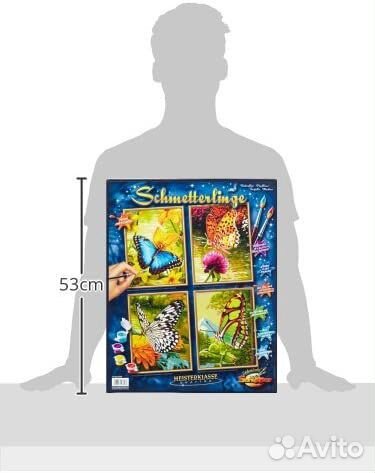 Картины по номерам - Бабочки/Schipper/Германия