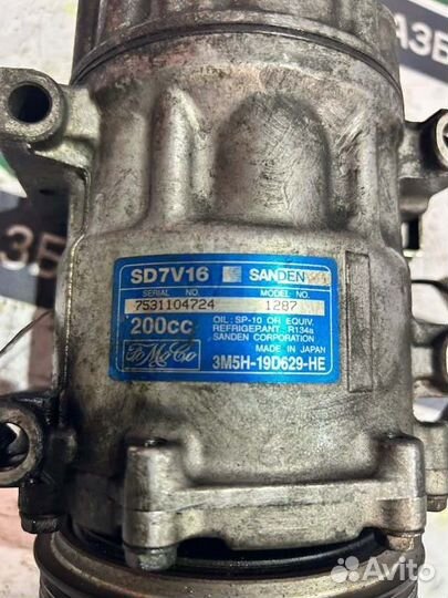 Компрессор кондиционера Volvo S40 2 2004-2007