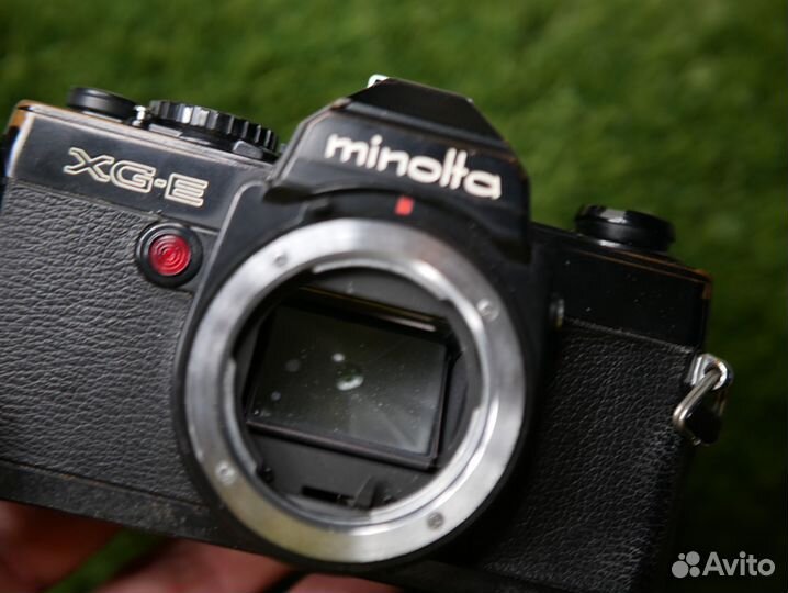 Minolta XG-E рабочая с недостатком