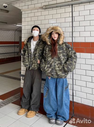 Зип худи Camo Realtree Vintage с мехом