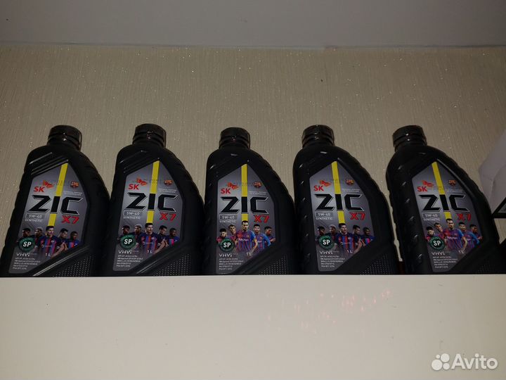 Масло моторное zic 5w40