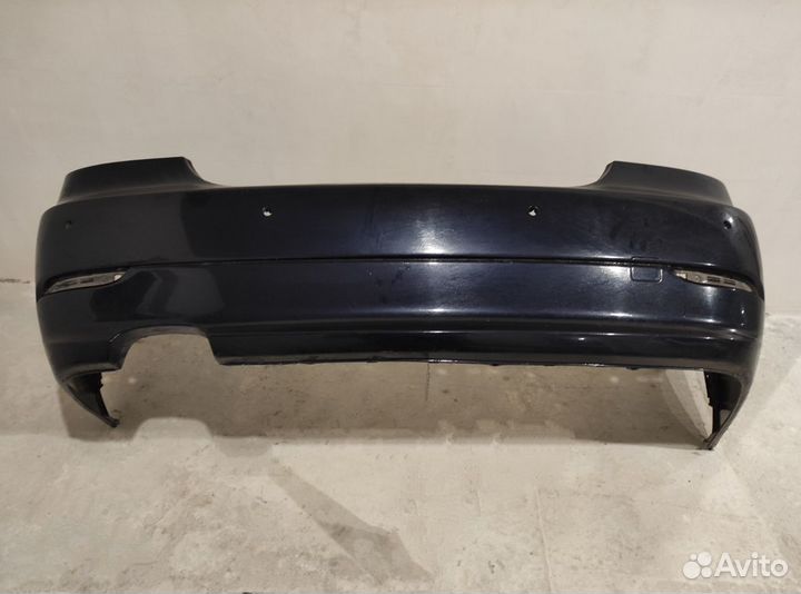 Бампер задний BMW E60 синий