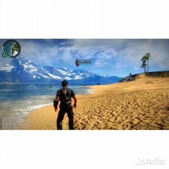 Just Cause 2 Platinum, б/у, множ.царап., английски