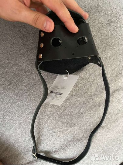 Намордник для большой собаки кожаный