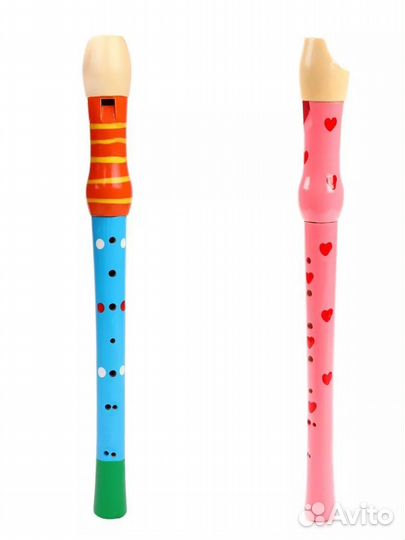 Деревянная Дудочка Mapacha 32 см в ассортименте 76