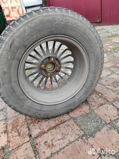 Зимняя резина r14 185/70 на литых дисках 4х 100