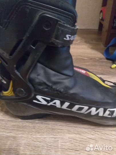 Лыжные ботинки коньковые salomon