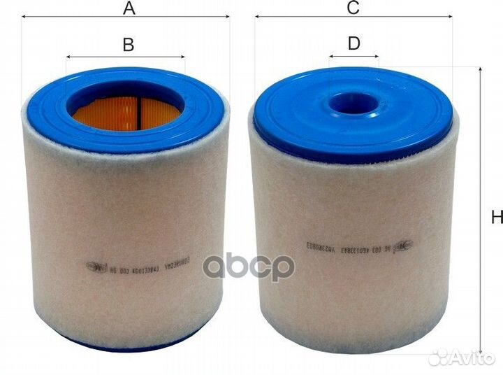 Фильтр воздушный audi A6 (4G2/4G5/4GC/4GD), A7