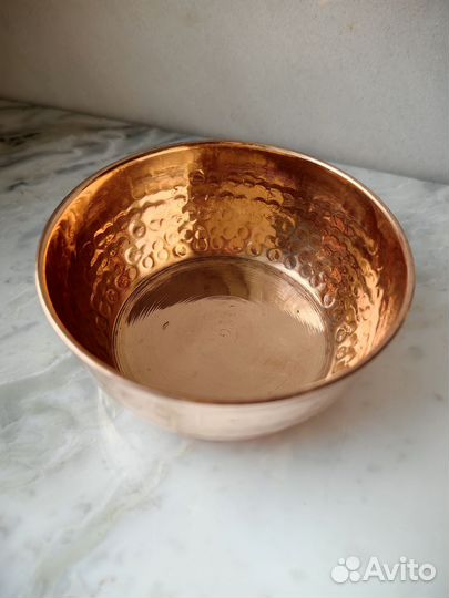 Медная чаша, чеканка