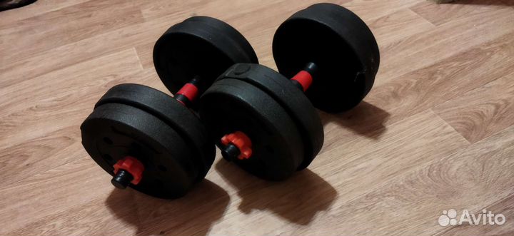 Гантели-штанга разборные 14 кг