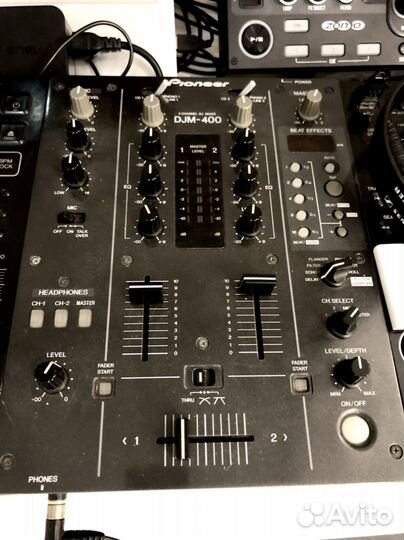 Pioneer djm 400, zomo mc -1000