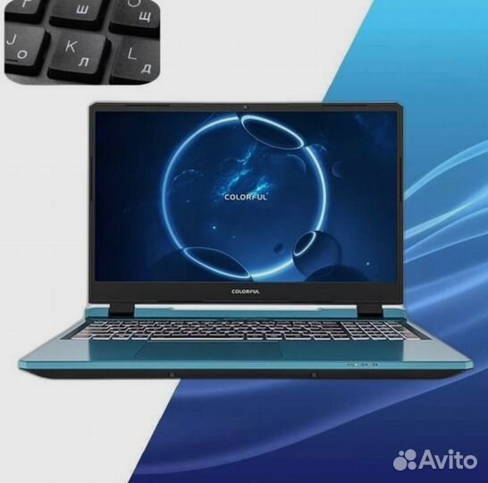 Ноутбук Colorful P15 23 blue
