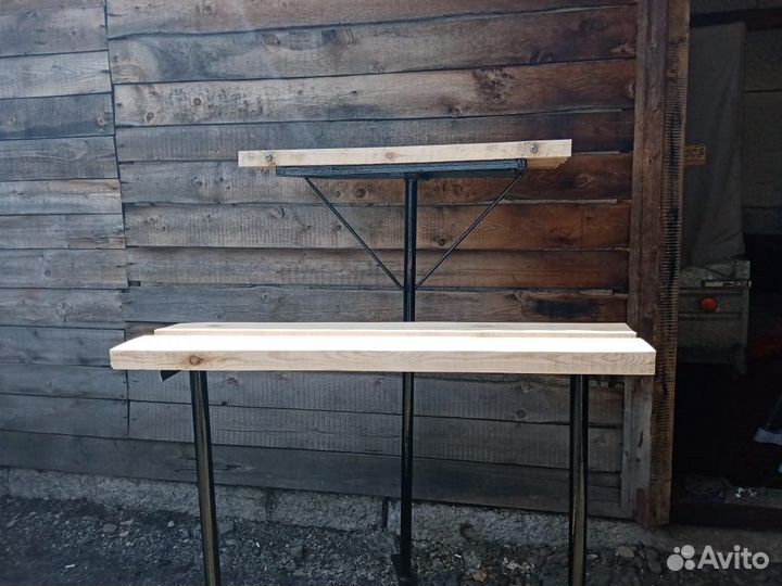 Стол с лавкой