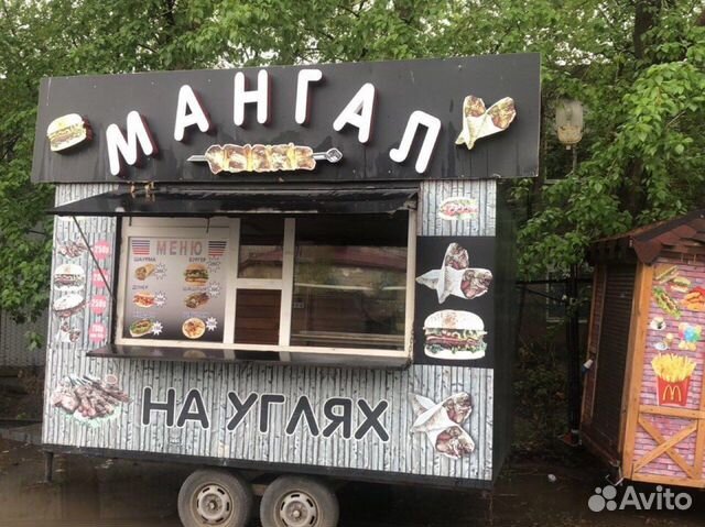Вагончик для шаурмы и шашлыка