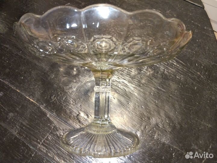 Посуда СССР рюмки вазы сахарница кобальтовое