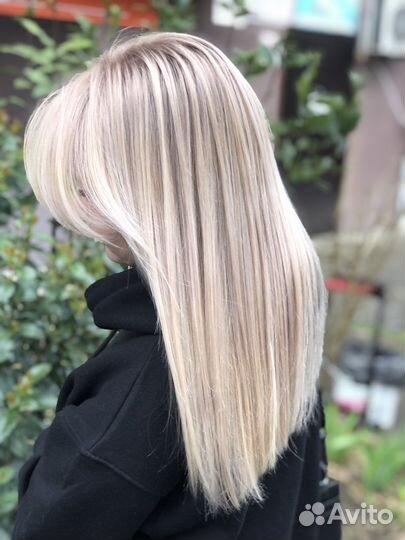 Окрашивание волос. Блонд, мелирование, айртач