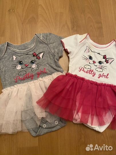 Боди для двойни 4 шт