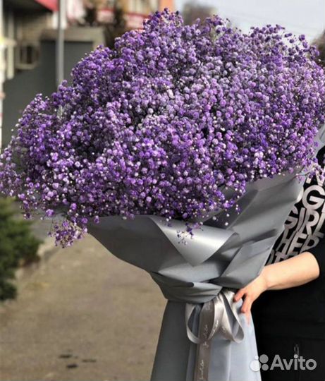 Гипсофила букет цветы