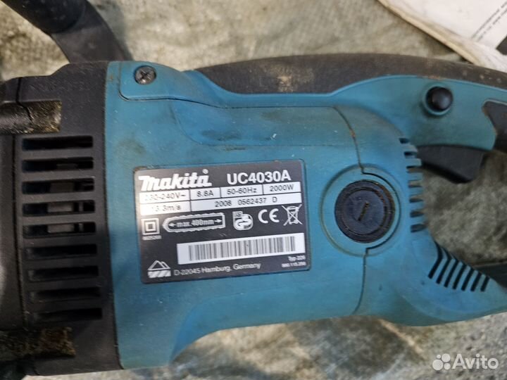 Электрическая цепная пила Makita uc4030a оригинал