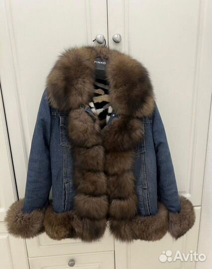 Парка женская зимняя с натуральным мехом