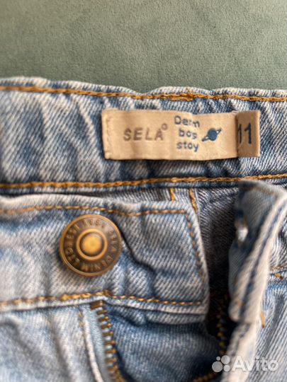 Шорты джинсовые Sela 134