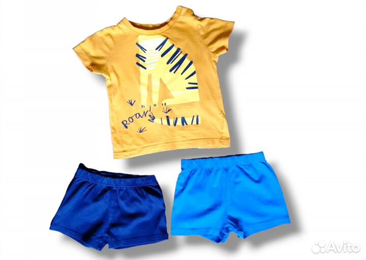 Детские вещи пакетом на мальчика 74 80