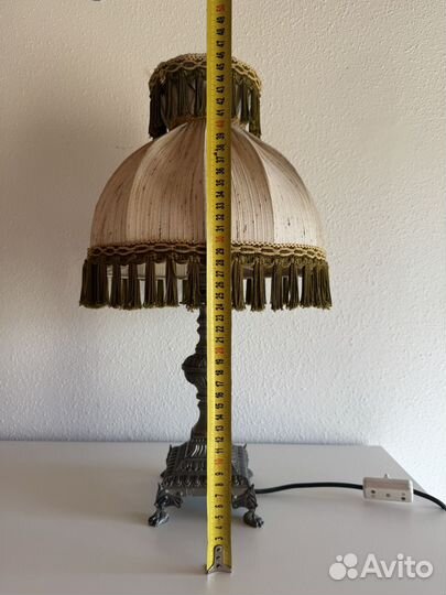 Настольная лампа олово германия