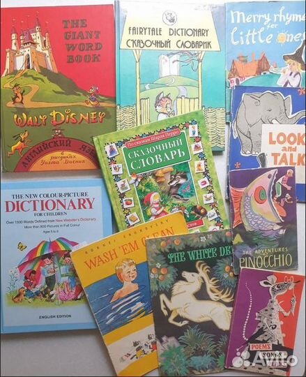 Словарь- Книги детские финский английский язык