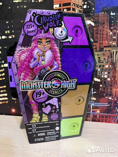Кукла монстер хай Клодин /Clawdeen HKY61