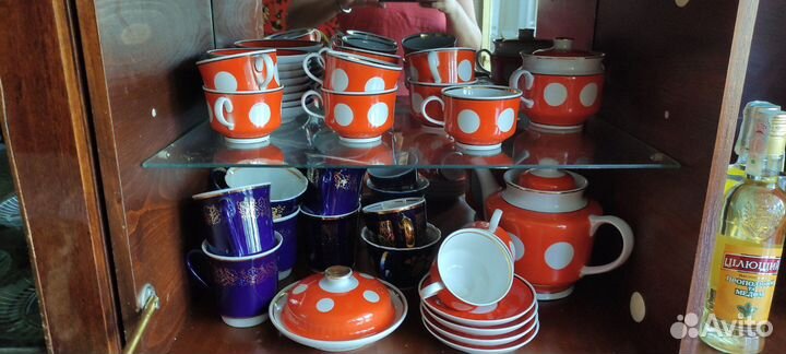 Стеклянная/хрустальная посуда СССР