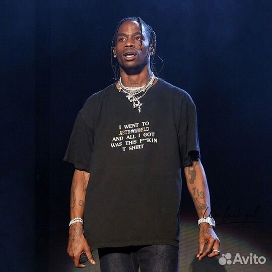 Футболка Travis Scott A Lot Of Bukow