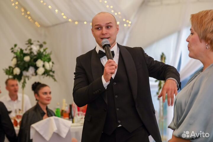 Ведущий на свадьбу, корпоратив, юбилей+DJ