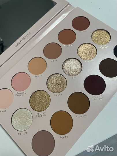 Палитра теней lunar beauty nude prism