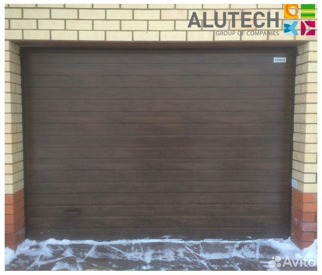 Гаражные ворота alutech